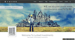 Desktop Screenshot of lunkadinvestments.com